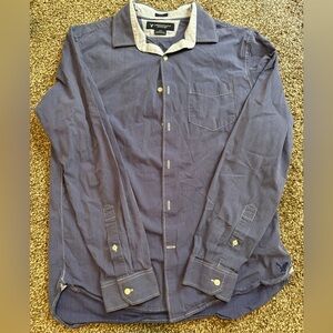 American Eagle Outfitters Navy Striped Shirt